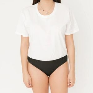 Smash + Tess T-shirt Bodysuit in Bright White
